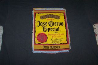 New Vintage Jose Cuervo Especial Tequila Tee T Shirt Size L Cuervo