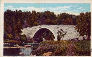 Postcard National Highway Bridge Grantsville MD