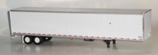 DCP WHITE RIBBED UTILITY 3000D X VAN TRAILER ONLY WHITE RIMS MUD FLAPS