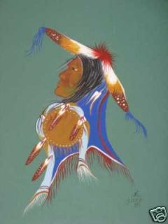 Harjo Original Painting Native American