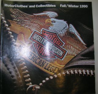 Harley Davidson Parts Accessories Catalog 1990