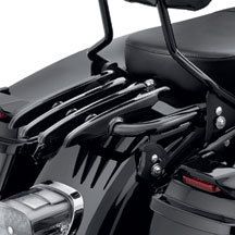 Harley Davidson Detachable Black Stealth Luggage Rack 53566 09