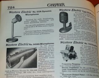  1940s Graybar Electrical Catalog Vintage Western Electric More