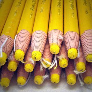 12 pcs Yellow China Markers Fabric Wax Making Grease pencil Painting