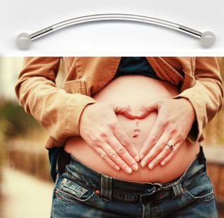 Pregnancy Piercings Belly Barbell Glow in The Dark