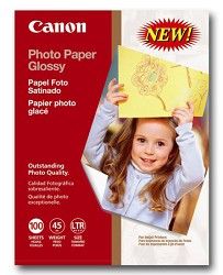 Canon Photo Paper Glossy 8 5 x 11 inches 100 Sheets 0775B024