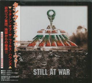 TANK   STILL AT WAR CD melodic HEAVY METAL japan OBI import HTF