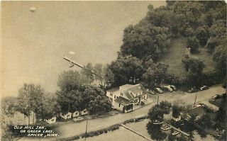 MN Spicer Old Mill Inn Green Lake Very Early T24879