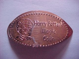 Harry Potters Magic Coin by G w E on Elongated Cent