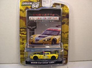 GREENLIGHT COLLECTIBLES 1 64 SCALE SPECIAL EDITION YELLOW 2008 C6R