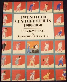 Twentieth Century Quilts Book History Photos 20th Quilt Lots of
