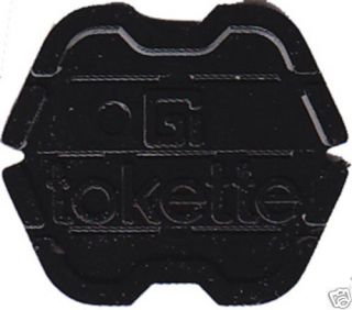 50 Greenwald Gi Laundry Token Tokette Black Tokettes