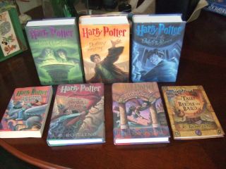 Harry Potter Lot Complete Series 1 7 J K Rowling PLUS TALES OF BEADLE