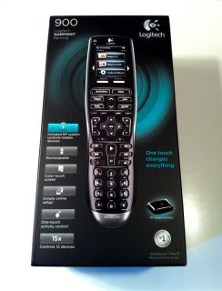  harmony 900 universal remote new in box includes harmony ir extender