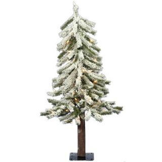 Vickerman Mixed Country Alpine 6 Artificial Christmas Tree with Clear