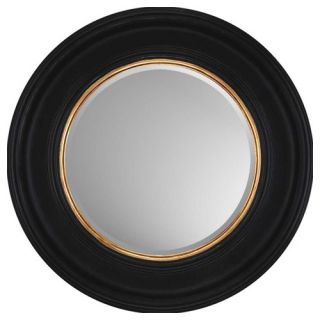 Paragon Rectangle Black and Gold Medieval Mirror