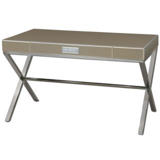 Directions East Breeze Computer Desk with Stainless Steel Legs