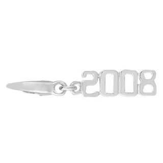 EZ Charms Sterling Silver 2008 Charm   SCHA0312