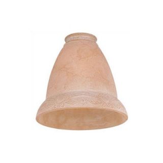 Craftmade 2.25 Neck Tinted Glass Flare Bell Shade in Tea Stain