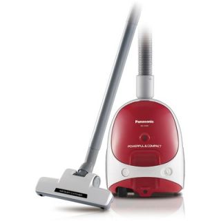 Panasonic Appliances 11 Amps Compact Canister Vacuum in Red
