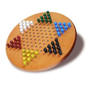 Wood Expressions 11 Chinese Checkers Set