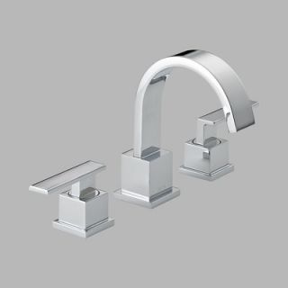 Delta Vero Widespread Bathroom Faucet with Double Lever Handles