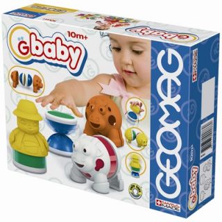 GBaby by Geomag 11 Piece Baby Farm Toy