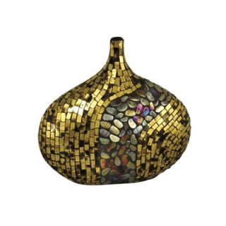 Dale Tiffany 13 Art Vase in Antique Gold