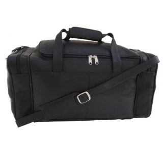 Piel 19.5 Small Leather Carry On Duffel