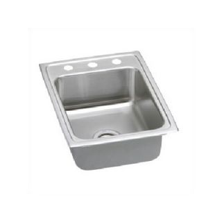 Elkay Pacemaker Gourmet 17 x 22 Single Bowl Sink Set   PSR17223