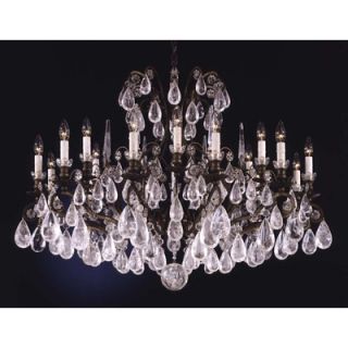 Schonbek Versailles Rock Crystal 18 Light Chandelier