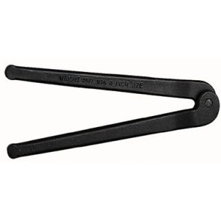 Wright Tool Adjustable Face Spanner Wrenches   1/4 pin black