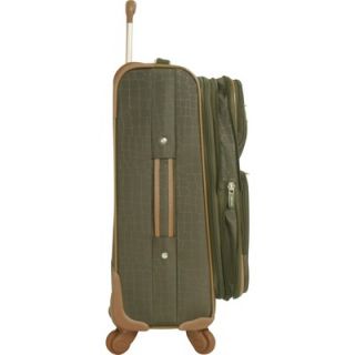 Anne Klein Jungle 20 Expandable Spinner Suitcase