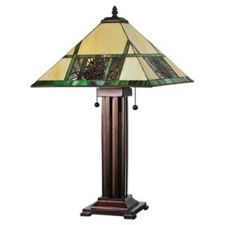 Meyda Tiffany 24 H Pinecone Ridge Table Lamp