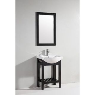 Legion Furniture 23.5 Single Bathroom Vanity Set with Mirror in