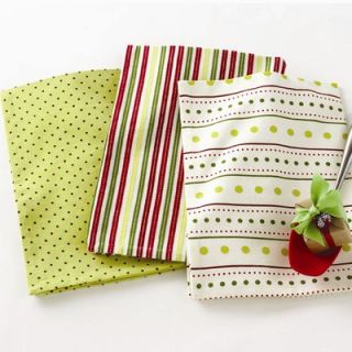 TAG Holiday Dots and Stripes Towels (Set of 3)