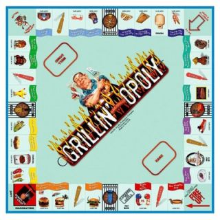 Late for the Sky Grillin opoly Board Game