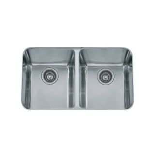 Franke Largo 31 Stainless Steel Double Bowl Kitchen Sink   LAX12031