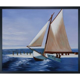  of Wellfleet Canvas Art by Edward Hopper Modern   35 X 31