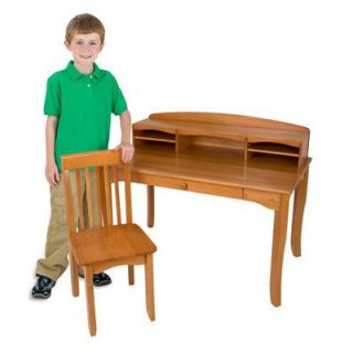 KidKraft Avalon 39.25 W Writing Desk with Hutch and Chair   26705