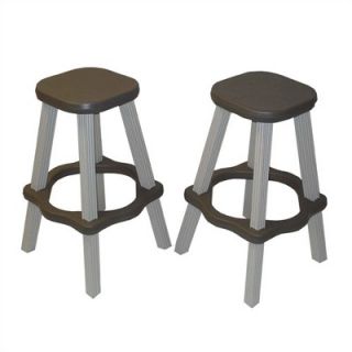 Leisure Accents 26 Patio Barstool (Set of 2)