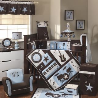 Lambs & Ivy Rock N Roll Crib Bedding Collection   ROCK CRIB BED