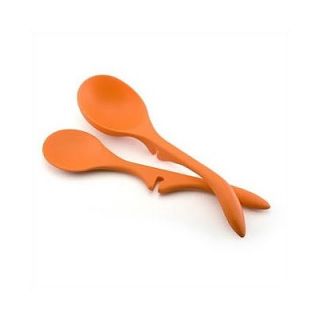Rachael Ray Tools 2 Piece Lazy Spoon & Ladle Set in Orange