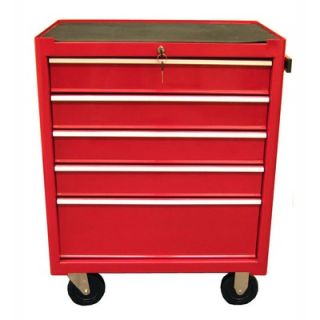 Excel 27.1 Roller Cabinet with 5 Drawers   TB2090BBS B