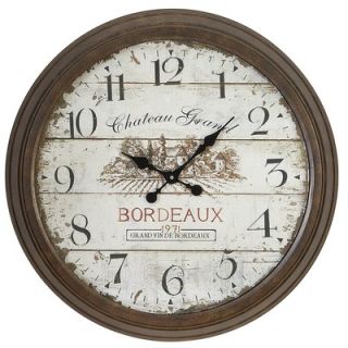 Aspire 28 Bordeaux Vintage Style Wall Clock