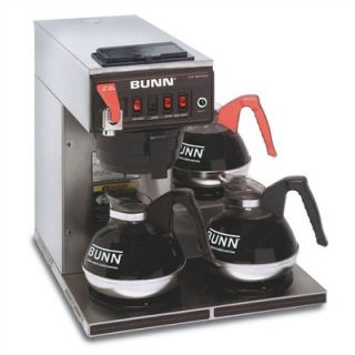Bunn CWTF15 3 Automatic Coffee Maker with Stainless Steel Funnel