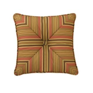 Grand Bazaar 20 Square Striped Accent Pillow