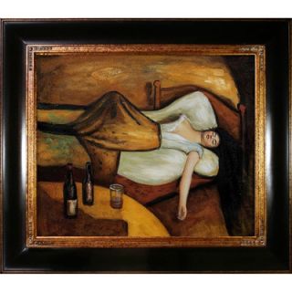  The Day After Canvas Art by Edvard Munch Modern   35 X 31