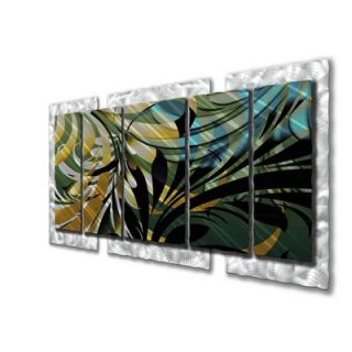 All My Walls Jungle Abstract Wall Art   32 x 63.5   FLOR00025