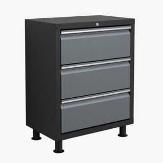 Extreme Tools 41 11 Drawer Professional Roller Cabinet in Black